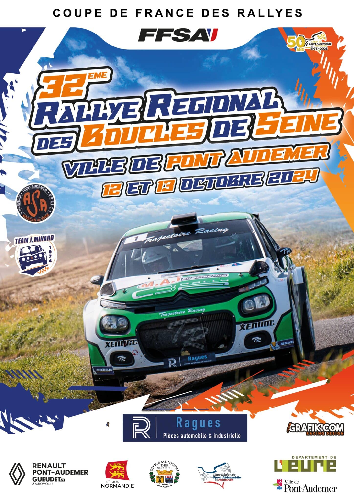 You are currently viewing Rallye des Boucles de Seine 2024 : Liste des engagés